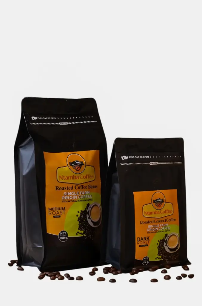 Bio-Sonnengetrockneter Ugandischer Kaffee – mittlere Röstung, (250g)